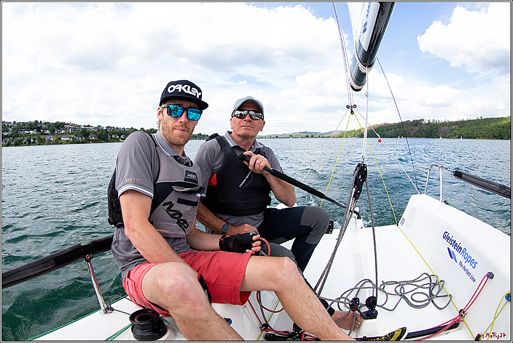 J70 - WOODLAND, 12.06.2021 Segelboot; Segeln; Woodland; Spinnaker; J70; Sorpesee; Sauerland